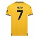 Wolves Pedro Neto #7 Hjemmedrakt 2023-24 Kortermet